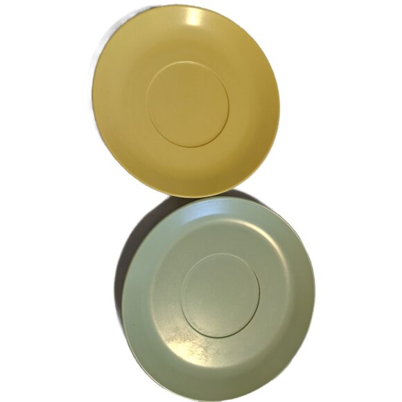 Vintage Melamine Dish Lot MCM Made in Canada Melmac Preta Sunrise Plates Bowls - Picture 2 of 13